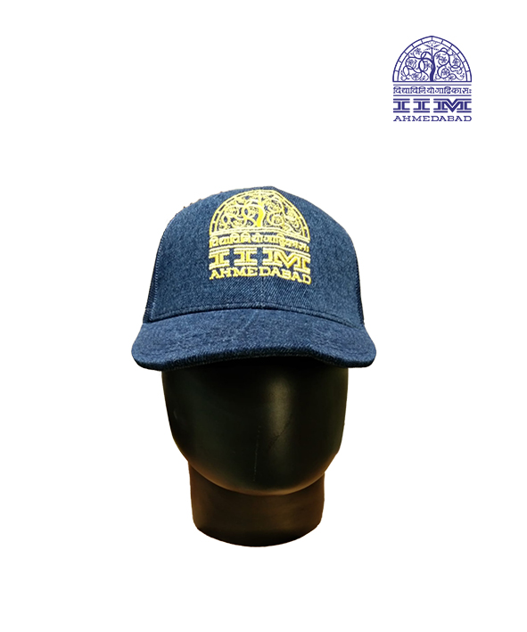 Cap Denim Mesh Blue